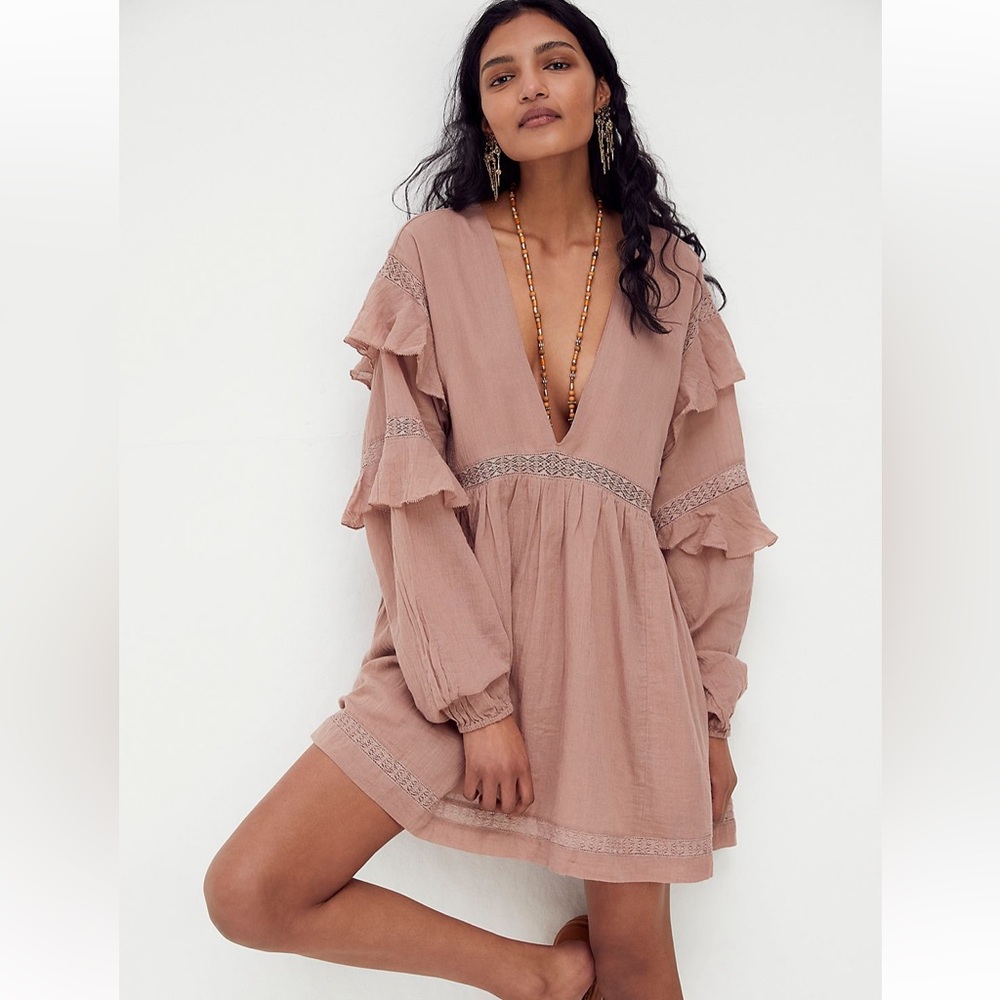 NWT Free People Seashell Romper XS